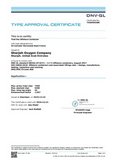 DNV Certificate for 64 Cylinder Racks